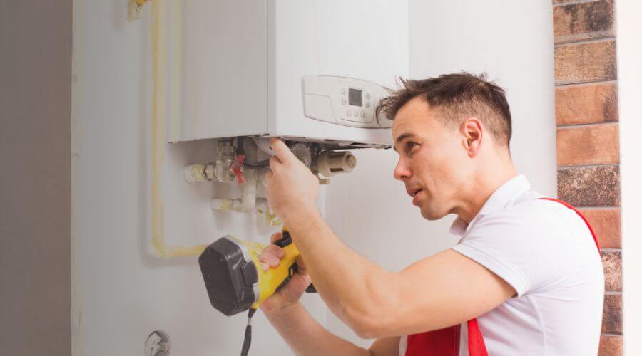 Local water heater installation in Evarts, KY